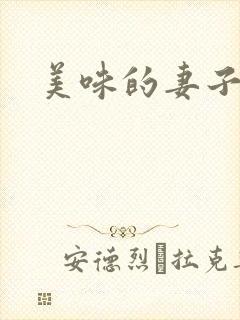 美味的妻子bd封面