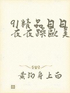 91精品日日躁夜夜躁欧美