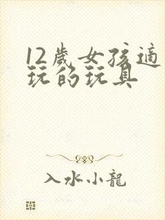 12岁女孩适合玩的玩具封面