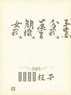 女朋友分手不给我机会我怎么挽回