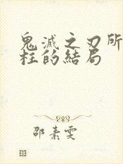 鬼灭之刃所有的柱的结局封面