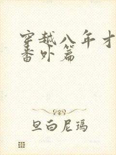 穿越八年才出道番外篇封面