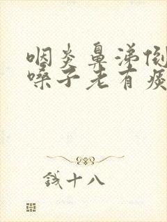 咽炎鼻涕倒流,嗓子老有痰封面