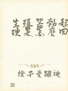 生殖器勃起不够硬是怎么回事