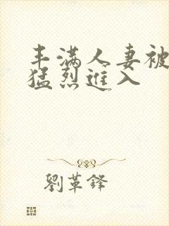 丰满人妻被黑人猛烈进入封面