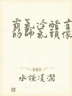 霸气冷酷有杀气的帅气头像动漫男