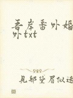 吾岸番外婚后番外txt