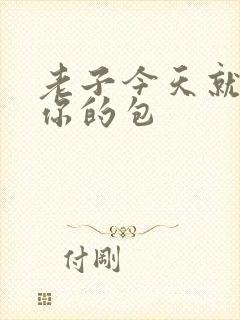 老子今天就要开你的包封面