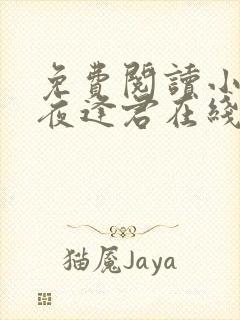 免费阅读小说此夜逢君在线阅读全文