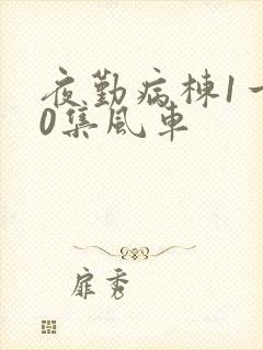 夜勤病栋1一10集风车
