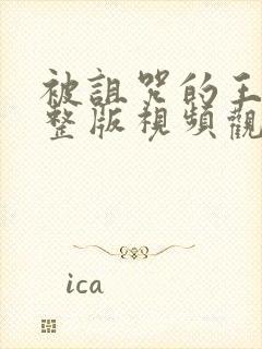 被诅咒的王子完整版视频观看高清