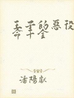 王子的恶役是本命千金封面