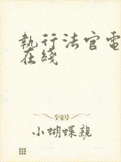 执行法官电视剧在线