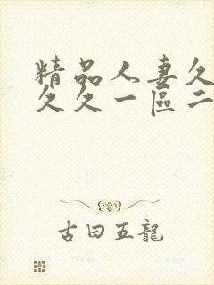 精品人妻久久久久久一区二区三区