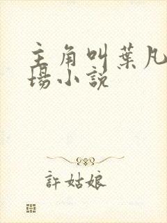 主角叫叶凡的官场小说