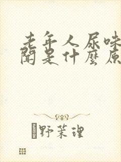 老年人尿味大难闻是什么原因引起的