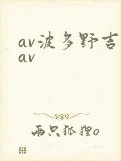 av波多野吉衣av