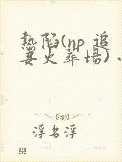 热陷(np 追妻火葬场) 小说