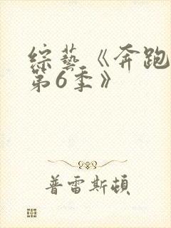 综艺《奔跑吧 第6季》