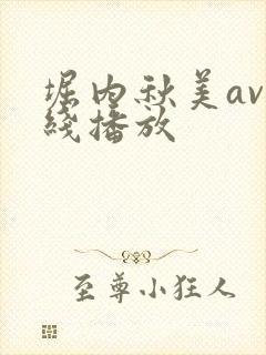 堀内秋美av在线播放