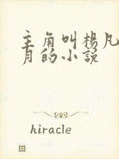 主角叫杨凡林青月的小说