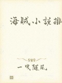 海贼小说排行榜封面