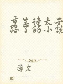 重生后太子妃跑路了的小说免费阅读封面