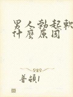 男人勃起软得快什么原因封面