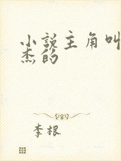 小说主角叫李伟杰的