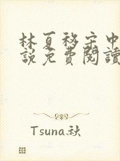 林夏移宋中铮小说免费阅读全文