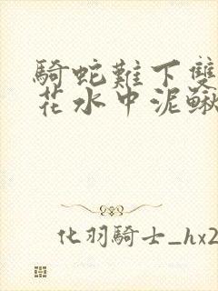 骑蛇难下双金银花水中泥鳅双男主