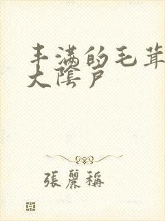 丰满的毛茸茸的大阴户