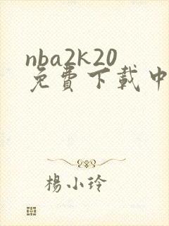 nba2k20免费下载中文版封面
