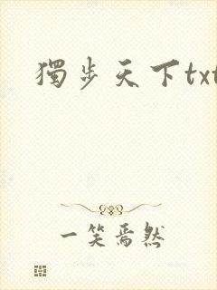 独步天下txt