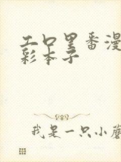 工口里番漫画全彩本子封面