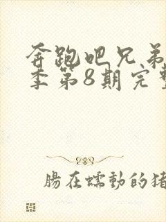 奔跑吧兄弟第4季第8期完整版