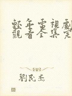 轻年电视剧免费观看全集完整版高清