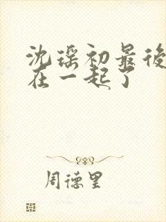 沈瑶初最后和谁在一起了