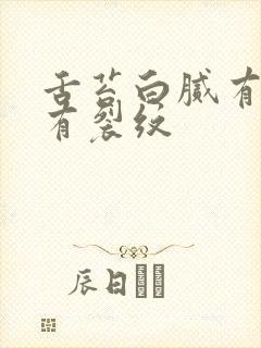 舌苔白腻有齿痕有裂纹