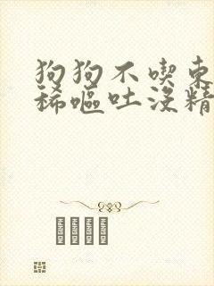 狗狗不吃东西拉稀呕吐没精神怎么办