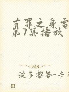 有罪之身电视剧第7集播放