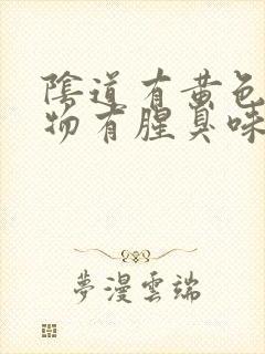 阴道有黄色分泌物有腥臭味