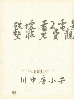 破坏者2电影完整版免费观看