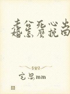 老公死心出轨离婚怎么挽回