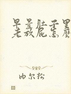 早晨肚子里有气老放屁怎么回事封面