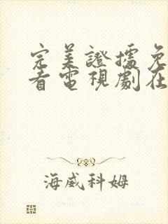 完美证据免费观看电视剧在线观看高