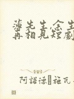 薄先生,余生不再相见短剧