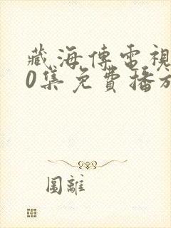 藏海传电视剧40集免费播放封面