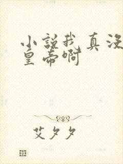 小说我真没想当皇帝啊