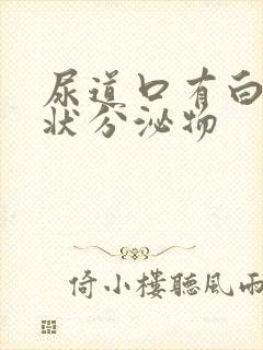 尿道口有白色脓状分泌物